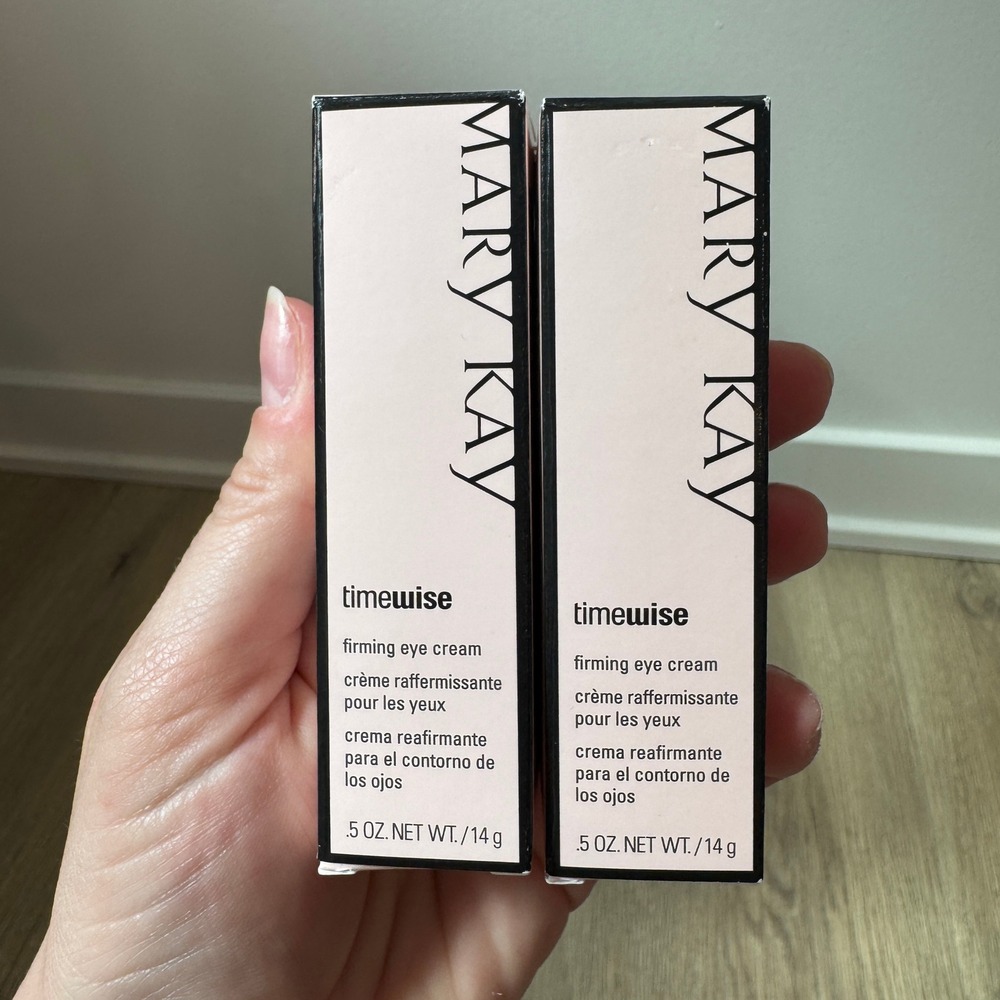 Mary Kay TimeWise Firming Eye Cream 0.5oz Set of 2 NIB Skincare Discontinued